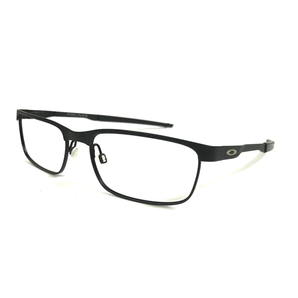 Oakley Eyeglasses Frames Steel Plate OX3222-0156 Powder Coal Rectangle 56-18-141
